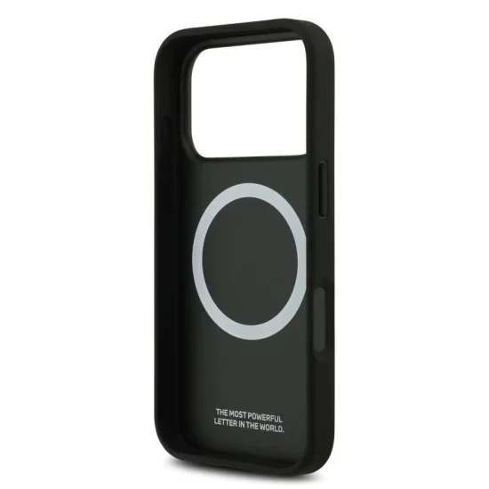 Bmw Iphone 17 Pro Max Case - Carbon With Color Stitching - Black And Red